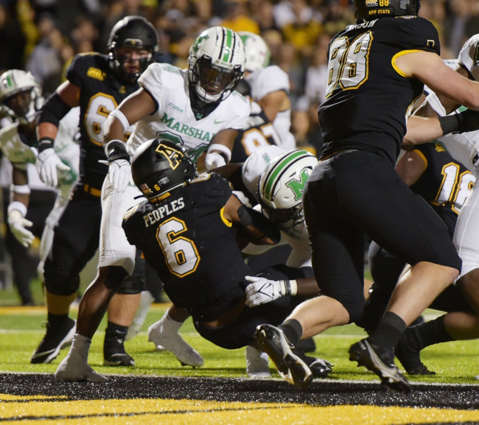 Marshall Appalachian State football
